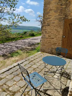 Paysage naturel près de la maison de vacances
