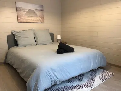 Un ou plusieurs lits dans un hébergement de l'établissement Le Cozy near center train station & SciencesPo