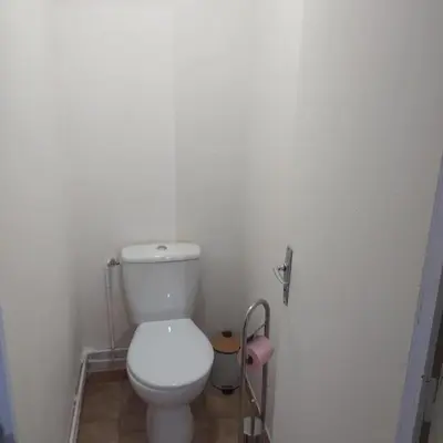 Salle de bains dans l'établissement Gîte de la tuilerie