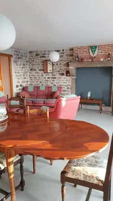 Coin salon dans l'établissement Le Bonnetoit