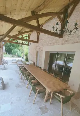 Plan de l'établissement Domaine Saint Loup - Chambres d'hôtes