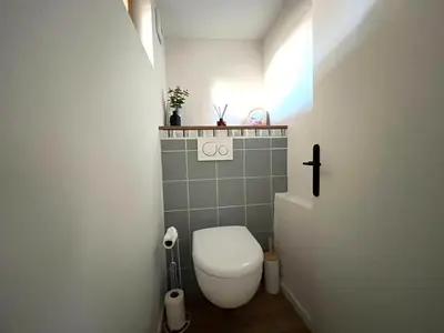 Salle de bains dans l'établissement LE LOFT, 85m2, Hyper-centre