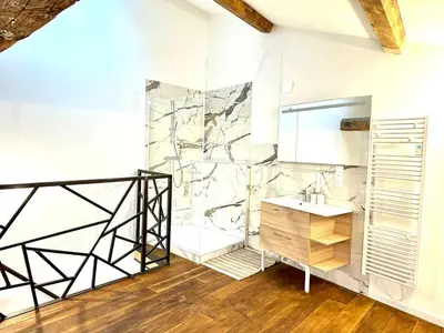 Plan de l'établissement LE LOFT, 85m2, Hyper-centre