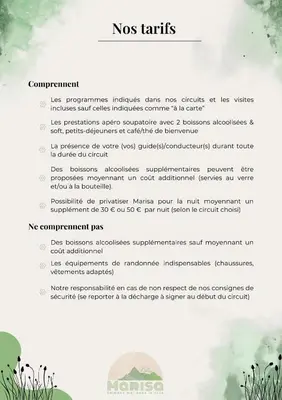Plan de l'établissement CAMPING-CAR TOURISTIQUE du JURA