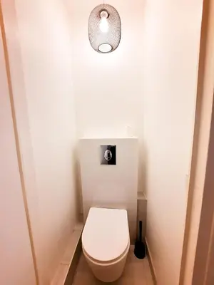 Salle de bains dans l'établissement Le Buffon - Apt 2 Personnes, 1 ch, Centre ville