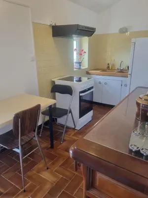 Cuisine ou kitchenette dans l'établissement Gîte dans Parc Naturel Proche Forêt & Spa - Parking Inclus