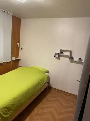 Un ou plusieurs lits dans un hébergement de l'établissement La Cabane