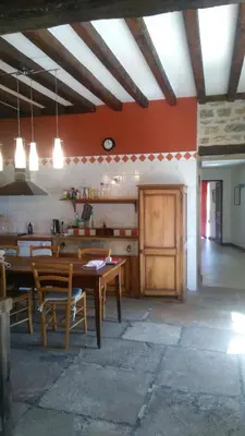 Cuisine ou kitchenette dans l'établissement Maison du parc - Château de Musigny