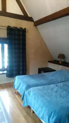 Un ou plusieurs lits dans un hébergement de l'établissement Maison du parc - Château de Musigny