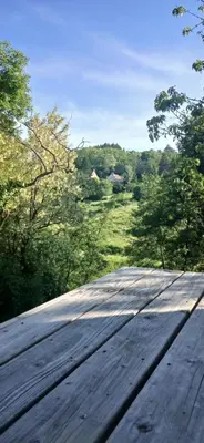 Paysage naturel près de the country house