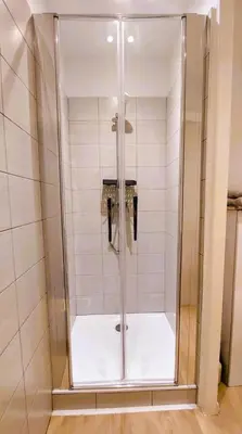 Salle de bains dans l'établissement Le Cocon d'Anna - Le studio