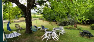 Jardin de l'établissement Notre Doux Logis