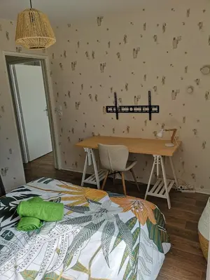 Plan de l'établissement Superbe nid douillet 42m avec balcon et parking