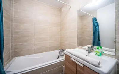 Salle de bains dans l'établissement Le Ptit Stop