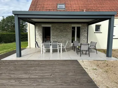 Terrasse ou espace extérieur de l'établissement Le Morvan Cocon