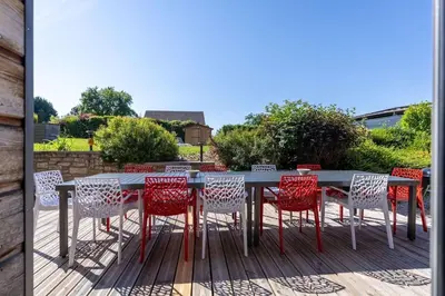 Jardin de l'établissement Domaine Chez Feldus