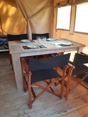 Plan de l'établissement Camping le Faulion