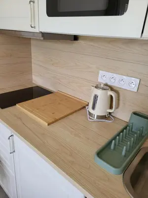 Cuisine ou kitchenette dans l'établissement L'Impasse du Jura