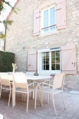 Terrasse ou espace extérieur de l'établissement La Petite Maison