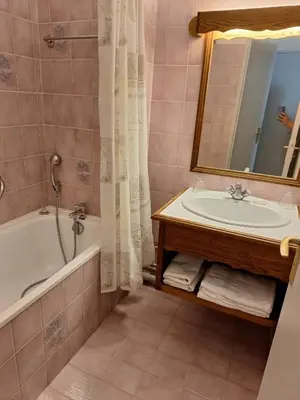 Salle de bains dans l'établissement hotel Loriot