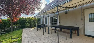 Balcon ou terrasse dans l'établissement Gîte du Chaudron