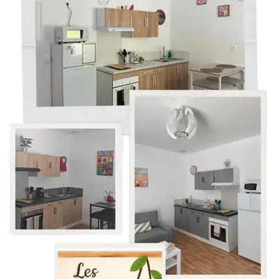 Les Cerisiers - Appartements entièrement équipés - Parking privé
