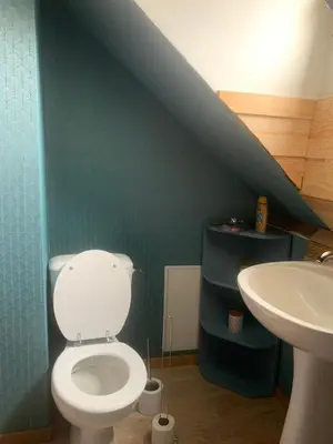 Salle de bains dans l'établissement Le Saint Georges