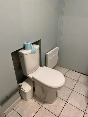 Salle de bains dans l'établissement Logement des deux ponts
