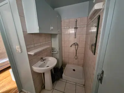 Salle de bains dans l'établissement Logement des deux ponts
