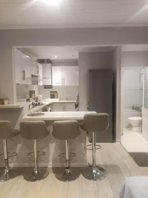 Salle de bains dans l'établissement Le Bellevue
