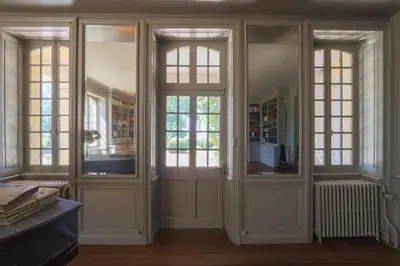 Plan de l'établissement Le gîte Damas du Château de Vaulx