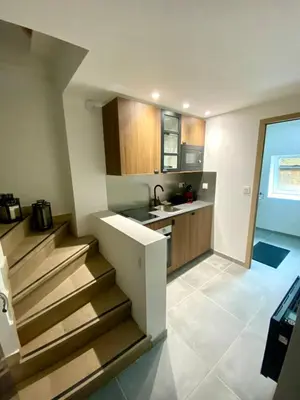 Cuisine ou kitchenette dans l'établissement Dijon hyper-centre Le Casa Dauphine