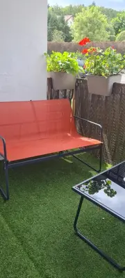 Jardin de l'établissement Studio proche centre-ville