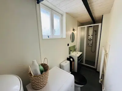 Salle de bains dans l'établissement Diaferia et Pinkus