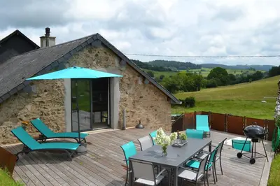 Paysage naturel près de le séjour chez l'habitant