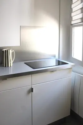 Cuisine ou kitchenette dans l'établissement Dijon hypercentre - Hotêl particulier - Jean sans Peur