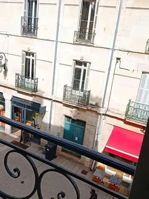 Balcon ou terrasse dans l'établissement Agate - En plein coeur de la ville Dijon