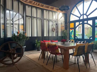 Restaurant ou autre lieu de restauration dans l'établissement La Rotonde