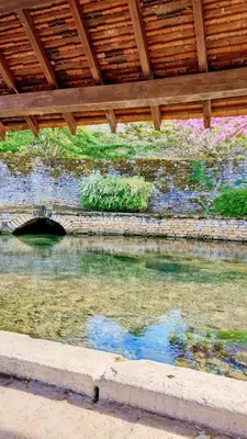 Vue sur la rivière ou le fleuve situé(e) à proximité de le camping