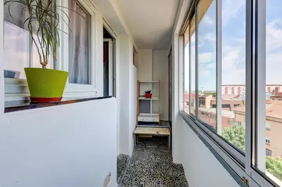 Balcon ou terrasse dans l'établissement La Lune - Appt avec balcon