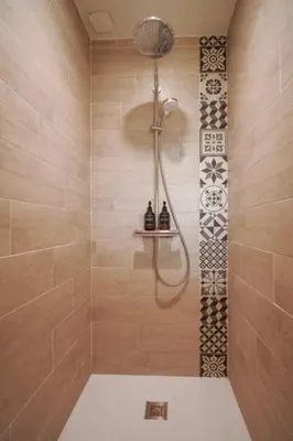 Salle de bains dans l'établissement La ferme de Manon