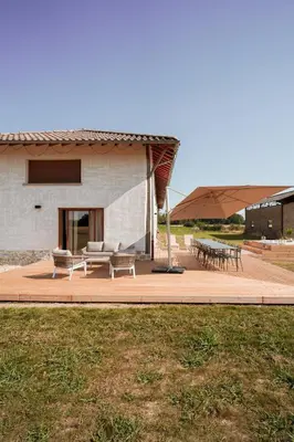 Bâtiment de la maison de vacances