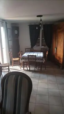 Coin salon dans l'établissement Maison Le Nova