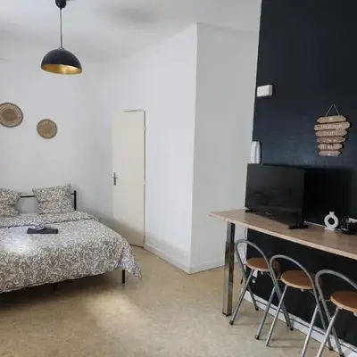 Charmant studio proche de la place Wilson