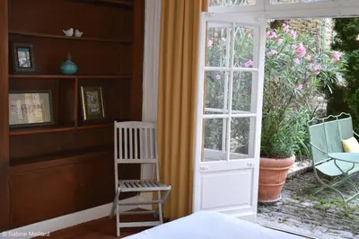 Jardin de l'établissement Hôtel particulier Maleteste