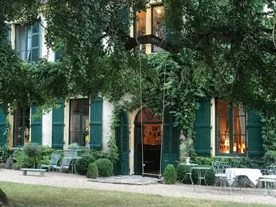 Jardin de l'établissement Chateau De Martigny