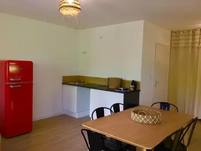 Cuisine ou kitchenette dans l'établissement Les Murets du plateau