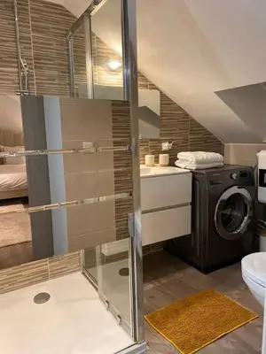 Salle de bains dans l'établissement l'Immeuble Privatisé
