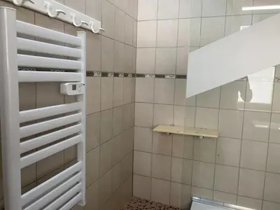 Salle de bains dans l'établissement Apartment in Cuzy with Heated Pool