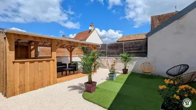 Jardin de l'établissement Le coin caché